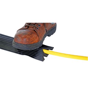 Vestil Extra-Long Extruded Rubber Cord Protectors with 4,400 lbs Capacity
