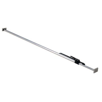 Vestil CB-5 Aluminum One Piece Round Tube Style Cargo Bar - 88" to 103"