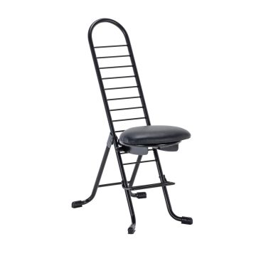 Vestil CPRO-600S Adjustable Height Swivel Ergonomic Worker Seat