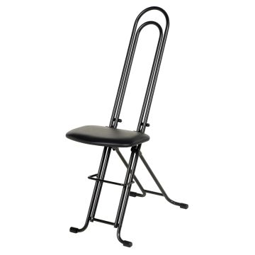 Vestil CPRO-800LP Adjustable Height Ergonomic Worker Seat