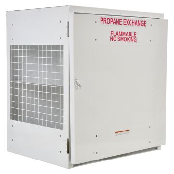Vestil CYL-EX-12-S Propane Exchange Cylinder Storage Cabinet for 12 Cylinders - 40" x 32-1/8" x 44-1/8" Vestil CYL-EX-12-S Propane Exchange Cylinder Storage Cabinet for 12 Cylinders - 40" x 32-1/8" x 44-1/8"