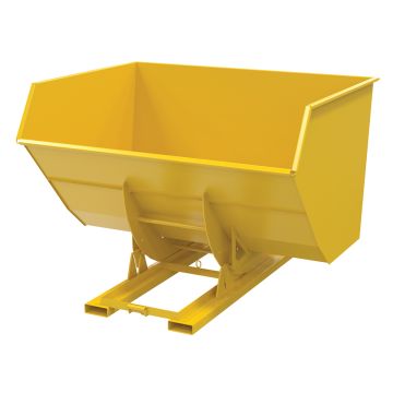 Vestil D-Style Hoppers - No Bump and Dump Release