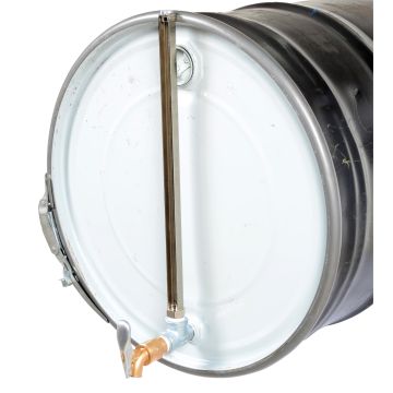 Vestil DGLI-4 Horizontal Drum Gauge Level Indicator for 3/4" Faucets
