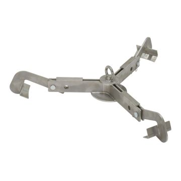 Vestil DL-1000-SS Stainless Steel Three-Point Drum Lifter