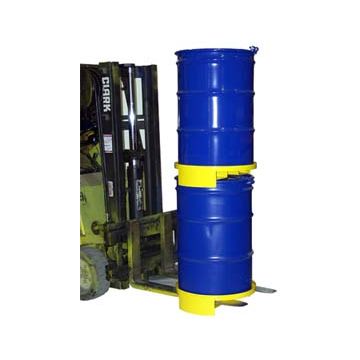Vestil DRUM-ST Powder Coated Steel Drum Stand for 30 & 55 Gallon Drums - 25" Dia. x 5" H