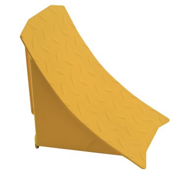 Vestil FAB-8 Welded Steel Chock - 7-1/2"W x 9-1/2"L x 8-5/8"H