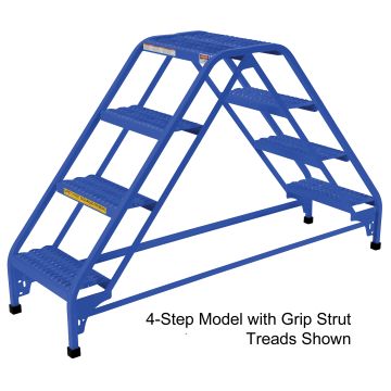 Vestil Double Sided Step Ladders