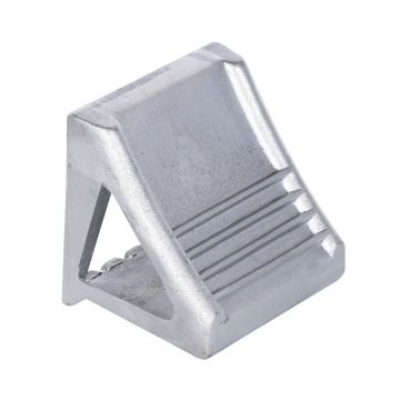 Vestil MS-15 Molded Steel Chock - 8-9/16" x 7-3/16" x 8-1/4"