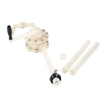 Vestil RP-90FG PTFE Rotary Style Drum Pump with 2" Bung - 10.14 oz per Stroke