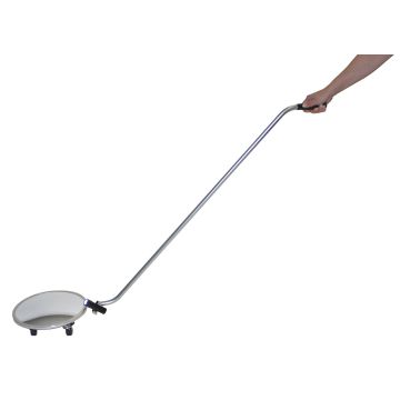 Vestil SIM-8 Inspection Mirror with Visibility up to 8'