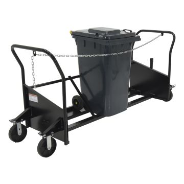 Vestil Rolling Trash Can Carts