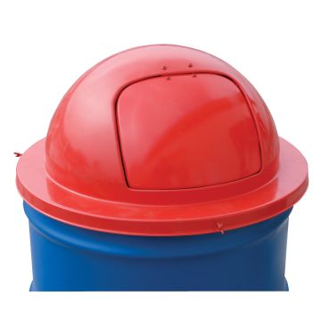 Vestil TRASH-TOP-R Waste Disposal Top for Drums for 55 Gallon Steel Drums