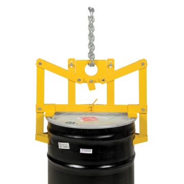 Vestil VDL-22.5 Overhead Drum Lifter for 55 Gallon Closed-head Steel Drums