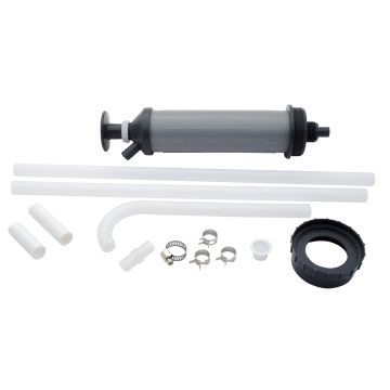 Vestil VDP Polypropylene Self-Venting Style Drum Pump with 3/4" & 2" Bung - 8 oz. per Stroke