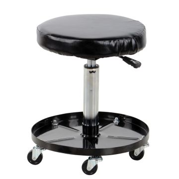 Vestil WLPS-2 Adjustable 15" to 20" Height Ergonomic Assembly Stool