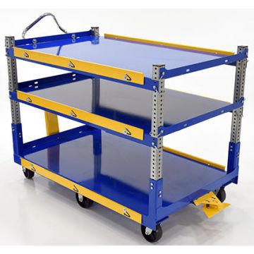 Vestil Adjustable Height Ergo Carts