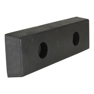 Vestil B-516 Molded Dock Bumper with 2" Projection - 16"W x 5"H 
