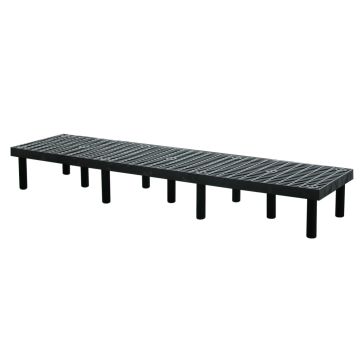Vestil DRP-V-9624 Vented Top Dunnage Rack - 24"D x 96"W x 12"H - 1,500 lbs
