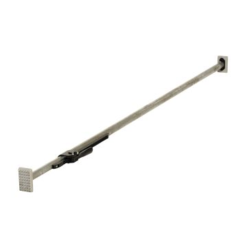Vestil CB-7-S Steel One Piece Round Tube Style Cargo Bar - 89" to 104"