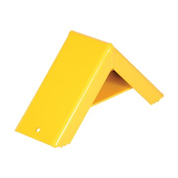 Vestil SWC-22 Steel Wheel Chock - 6" x 9-1/16" x 17-5/16"
