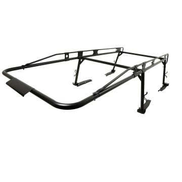 Weather Guard 1175-52-02 Steel Truck Rack for Full Size Trucks - Textured Matte Black Finish - 1700 lbs Capacity