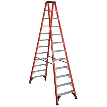 Werner T6300 Series Type IA Fiberglass Twin 2-Person Ladders