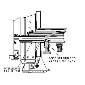 Werner 36-110 Rung Strap for Extension Ladders