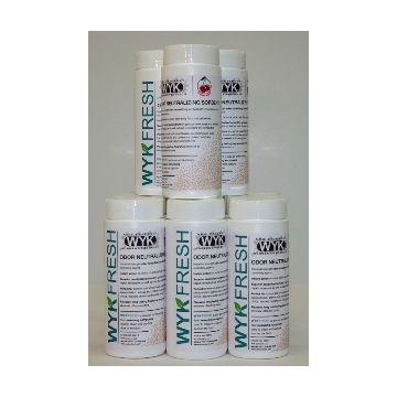 WYK 2601C-WYK 7.5 lbs Wyk Fresh Cherry Scented Odor Absorbing Sorbent - 12 Shaker Jars