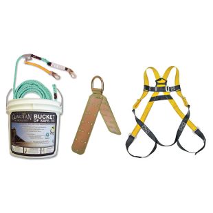 Guardian Bucket of Safe-Tie Fall Protection Kit with Temper Reusable Anchor