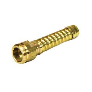 Justrite 08932 Flexible Brass Hose Extension for Drum Faucet (08902 or 08910) - 3-1/4"