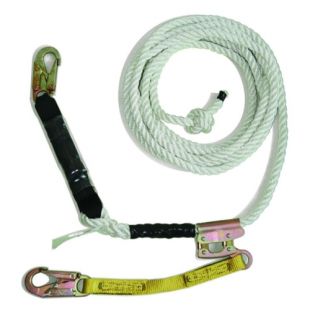 Guardian White PolyDac Rope Assembly With Lanyard Extension