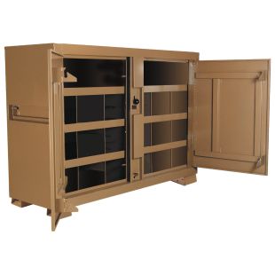 KNAACK Model 129 Jobmaster Bin Storage Cabinet 51" x 24" x 72"