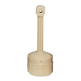 Justrite 26806B Personal Smokers Cease-Fire - Adobe Beige