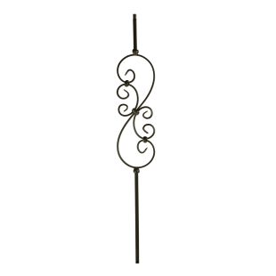 KW-M501 Knee Walls - 14" Small Scroll 1/2" Sq.