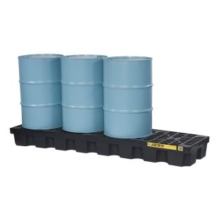 Justrite EcoPolyBlend In-line Spill Control Pallets
