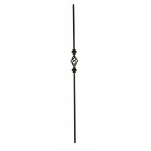 2KNUC1BASK Dbl. Knuckles - Single Basket 1/2" Sq. Balusters