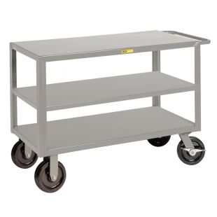 Little Giant Steel 3 Shelf Extra Heavy Duty Shelf Trucks