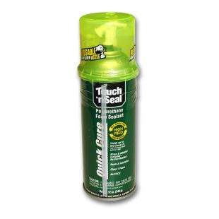 Quick Cure Straw Can One-Component Polyurethane Spray Foam Sealant - 12oz Cans - Case of 12