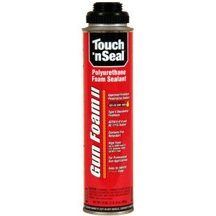 DAP Touch N Seal Gun Foam II One-Component Polyurethane Spray Foam Sealant - 24oz Cans - Case of 12