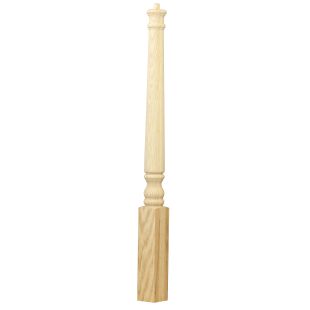 C-4010 Traditional Starting Newel 3" x 41" Oak