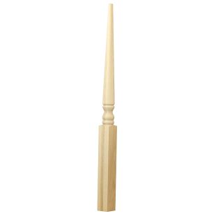 C-4019 Traditional Intermediate Rake Newel 3" x 48" Red Oak