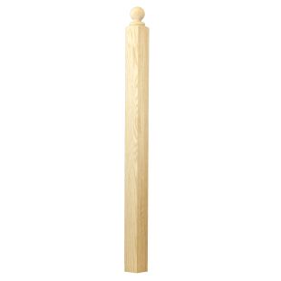 C-4070 Hampton Starting Newel 3" x 47" Red Oak