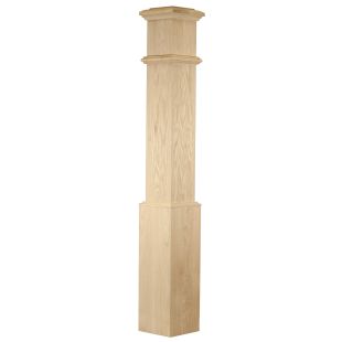 C-4090 Box Newel (Plain) 6-1/4" x 53-3/4"