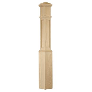 C-4091-FP Box Newel (Flat Panel) 6-1/4" x 55"