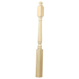 C-4542 Traditional Starting Newel 3" x 54" Red Oak