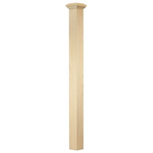 C-4690 Box Newel (Mission) 4-1/2" x 64"