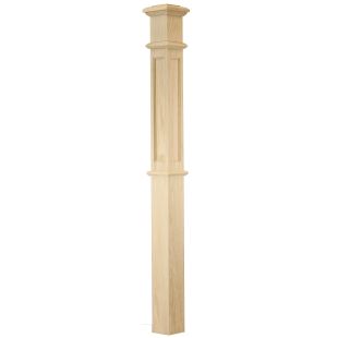 C-4691-FP Box Newel (Flat Panel) 4-1/2" x 64"