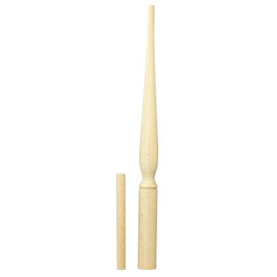 C-4862 Art Deco Adjustable Starting Newel 3-1/4" x 45-1/2" Red Oak