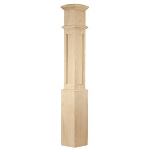 C-4891-FP Box Newel (Flat Panel) 7-1/2" x 56"