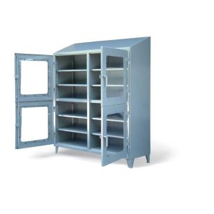 Strong Hold 4-Compartment Clear View Cabinets